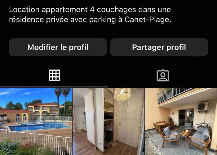 A 4 Couchages Avec Parking Et Piscine