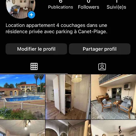 A 4 Couchages Avec Parking Et Piscine